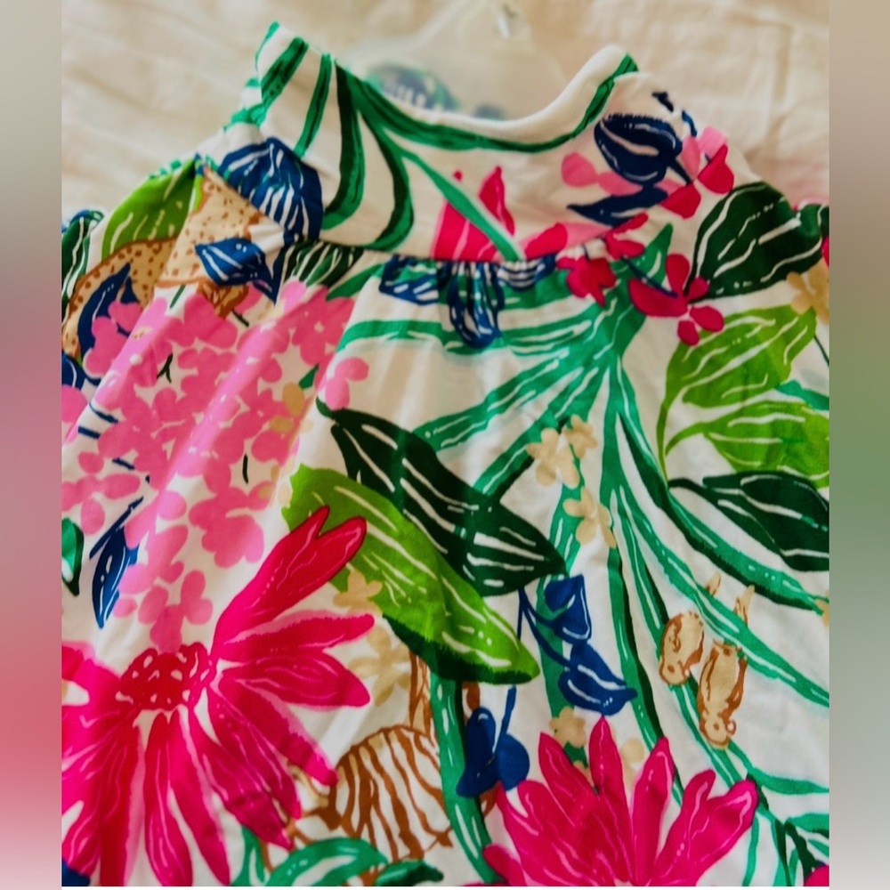 STUNNING NWT LILLY PULITZER MARCELA VIBRANT FLORAL MAXI DRESS, Size Medium - Picture 12 of 16